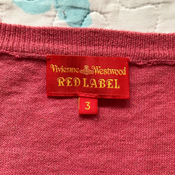 Vivienne Westwood Pink Embroidered Orb Cardigan 💕 - Picture 6 of 6